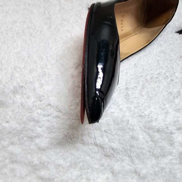 Christian Louboutin Pointed Toe Patent Le Women Pumps Size 37.5 Pre-owned - Picture 6 of 8
